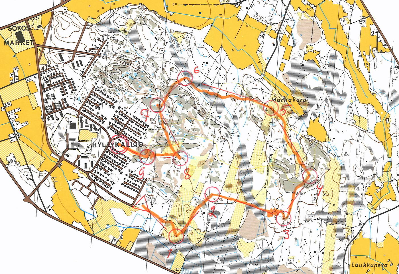 Rasti-Jussien kansalliset, M14, 4,9 km (07/05/1978)