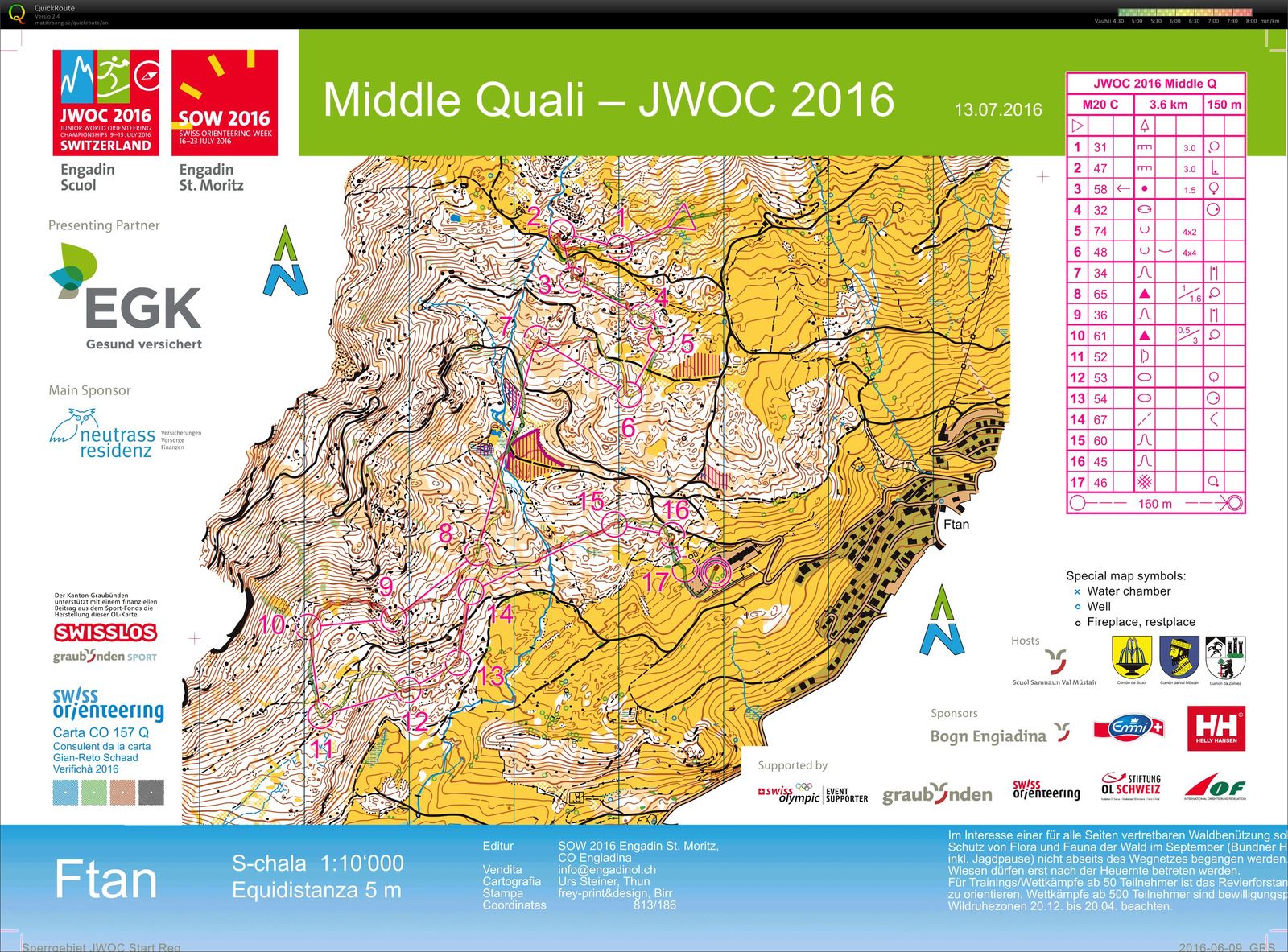 JWOC middle Qual C (13/07/2016)