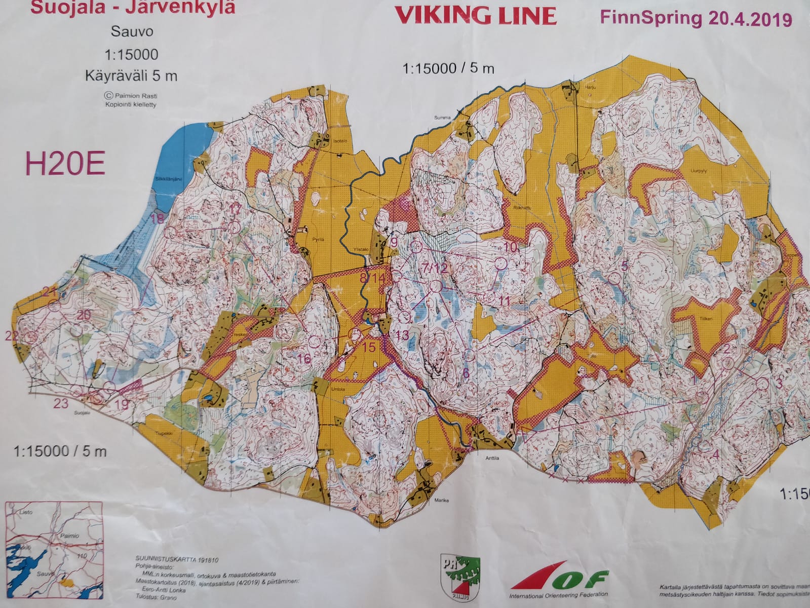 Finnspring 2019 pitkämatka (20/04/2019)