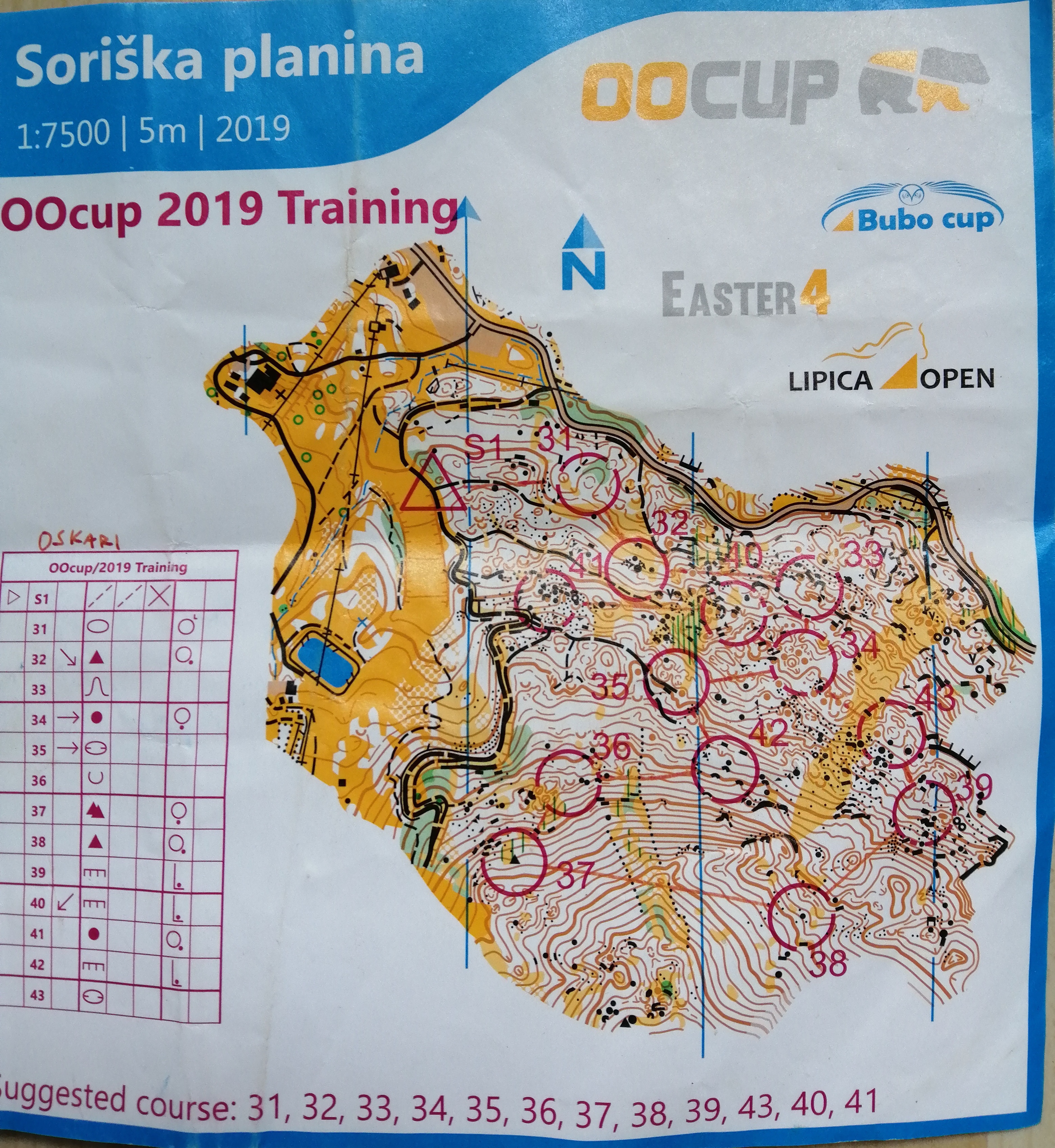 OOcup -treeni, Dravh (23/07/2019)