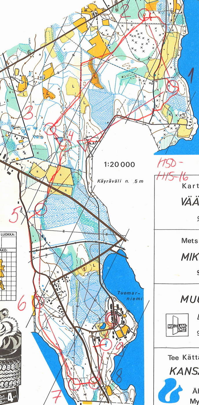 Ähtärin kansalliset, H16, 7,0 km (25/05/1980)